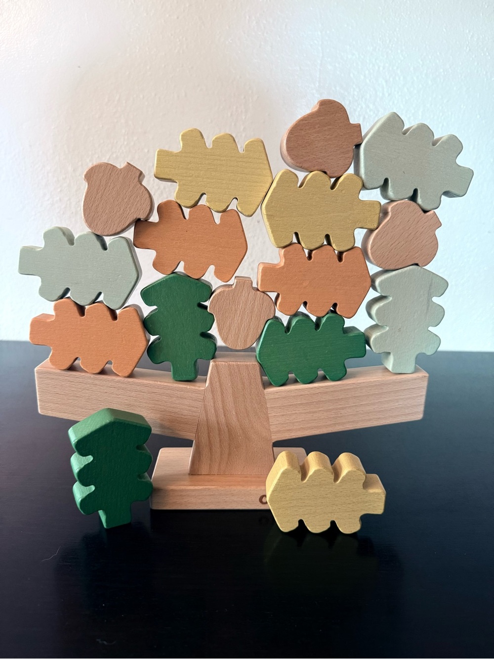 Kiwico Tree building blocks with acorns